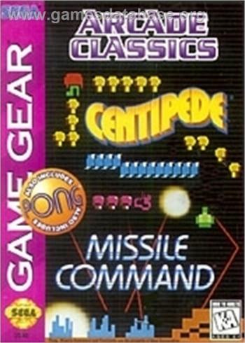 Cover Arcade Classics for Game Gear